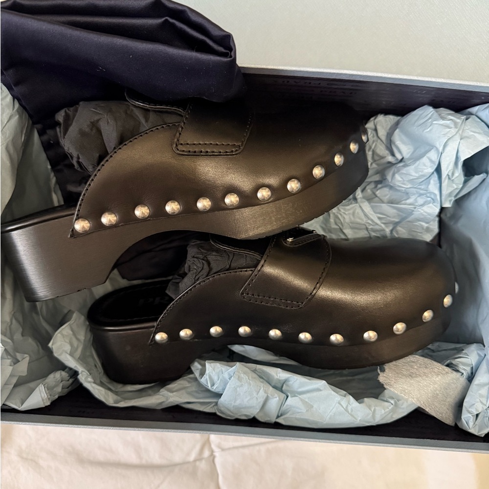 NWT PRADA CLOGS - Picture 4 of 8